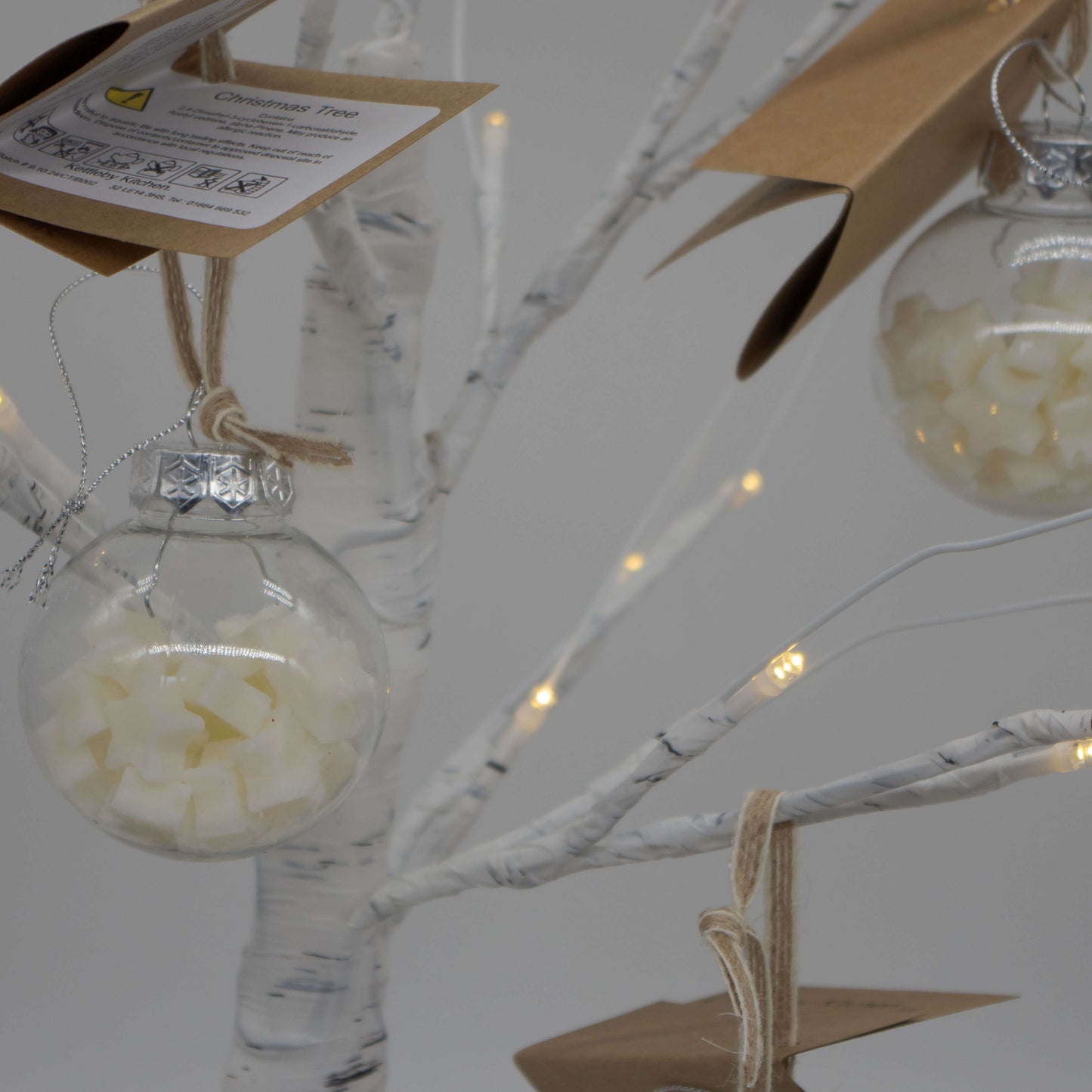 Christmas tree wax melt tree decoration