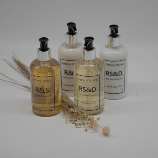 Kettleby Kitchen's NEW Liquid Soaps and Lotions.