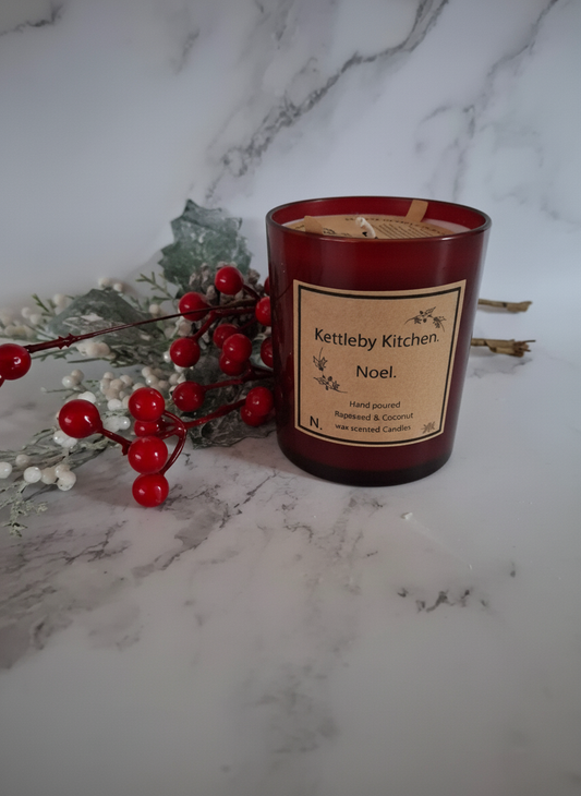 Signature christmas candle.